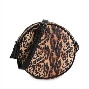 Canteen Crossbody Bag - Leopard Print